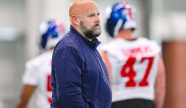 New York Giants set starting date for training camp