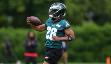 Saquon Barkley takes 'smarter' offseason workload after high-volume debut with Philadelphia Eagles
