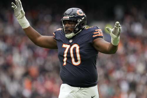 Will Bears’ Jones have a job at left tackle when he returns from injury?