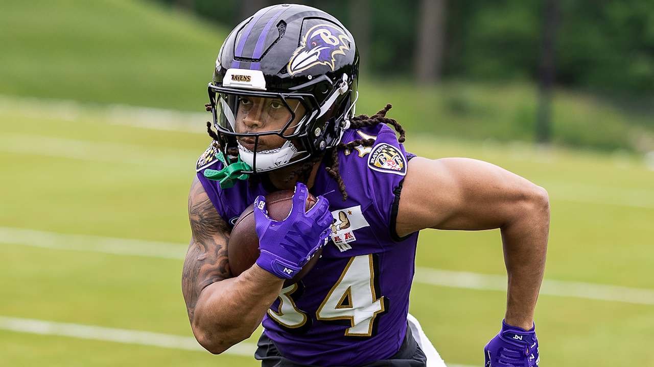 Keaton Mitchell Feels Better Now Than He Did as a Rookie