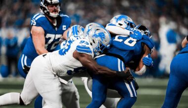 Detroit Lions go back-to-back games without allowing a touchdown