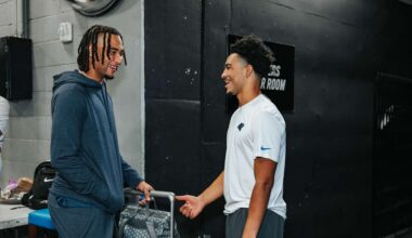 Bryce Young takes over Fanatics event with C.J. Stroud