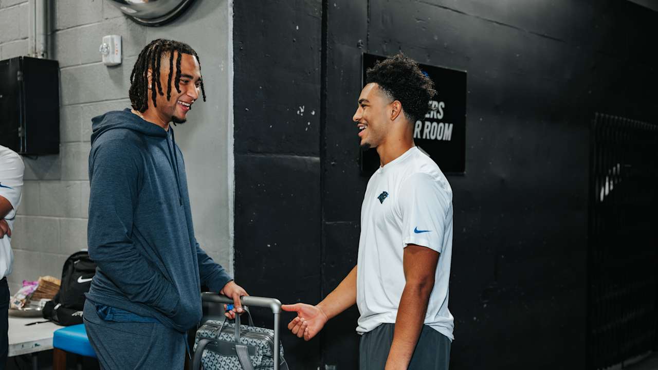 Bryce Young takes over Fanatics event with C.J. Stroud