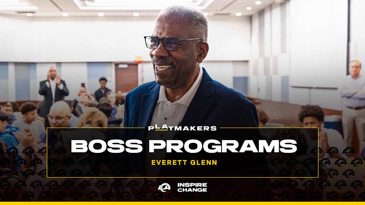 Everett Glenn of BOSS is Rams’ second ‘pLAymaker’ honoree of 2025