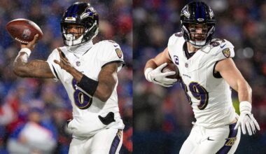 Lamar Jackson defends Mark Andrews, says Ravens have 'vengeance on our mind' after playoff loss