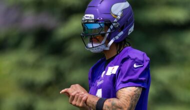 Jalen Nailor Finds Spots; Justin Jefferson Makes Signature Cut