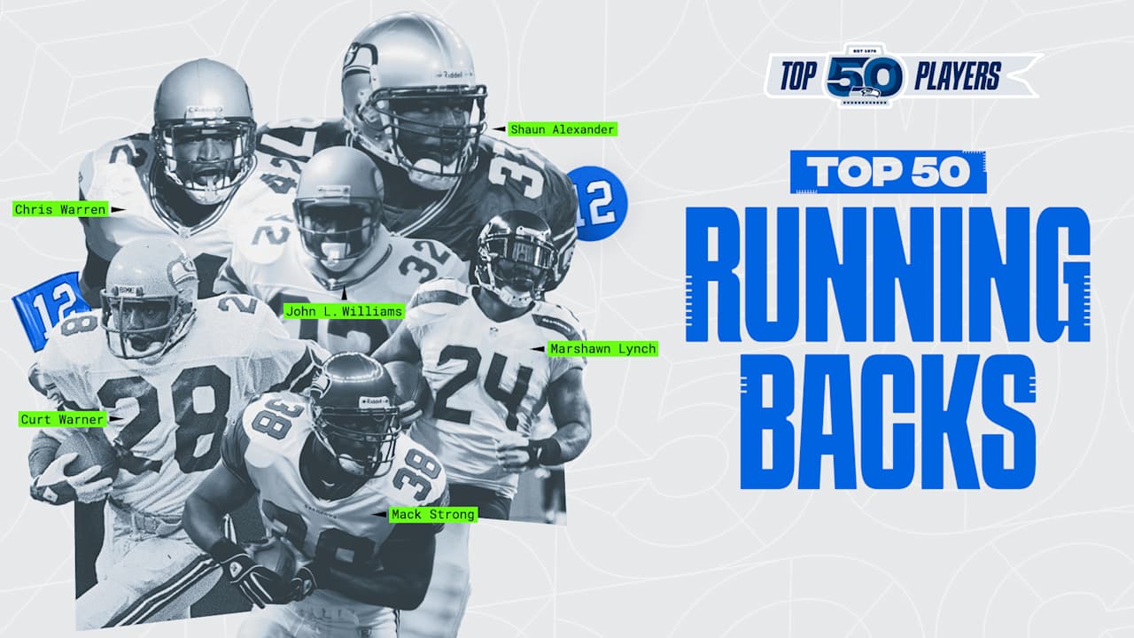 Marshawn Lynch, Shaun Alexander & Curt Warner Among Six Running Backs Named To Seahawks Top 50 Players