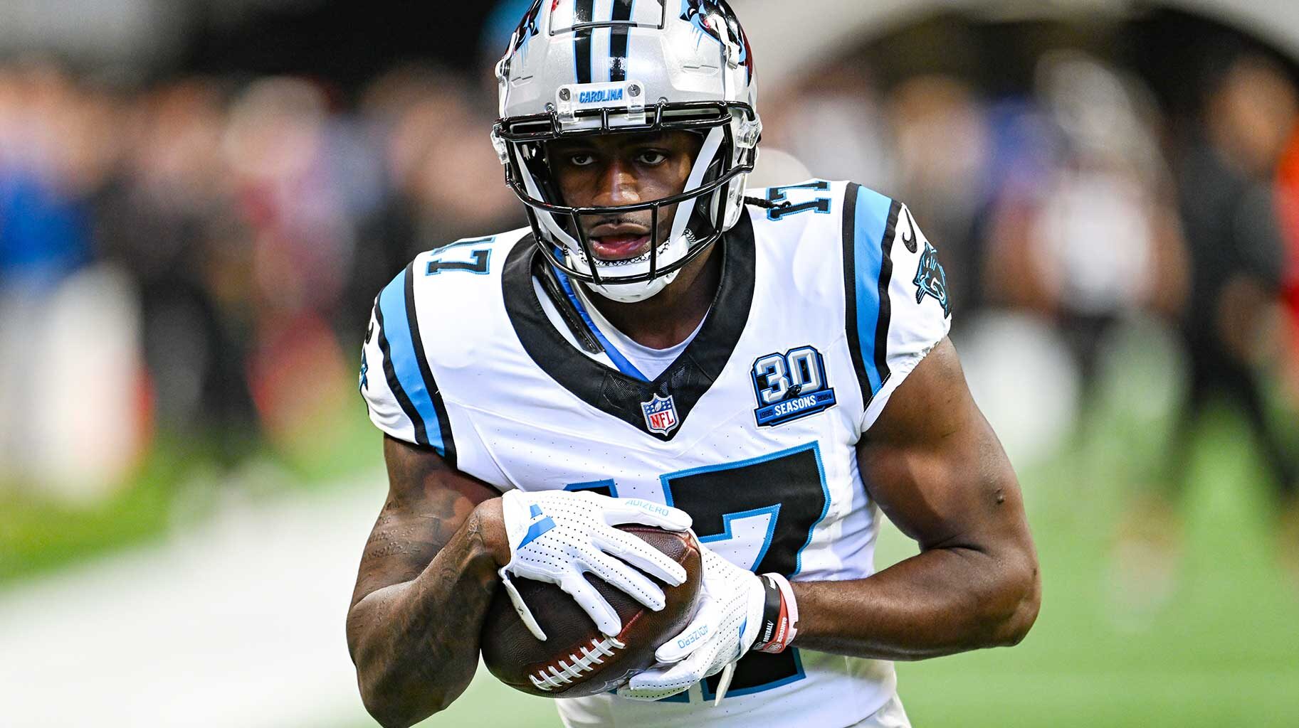 Carolina Panthers WR Xavier Legette Interview on NFL Offseason
