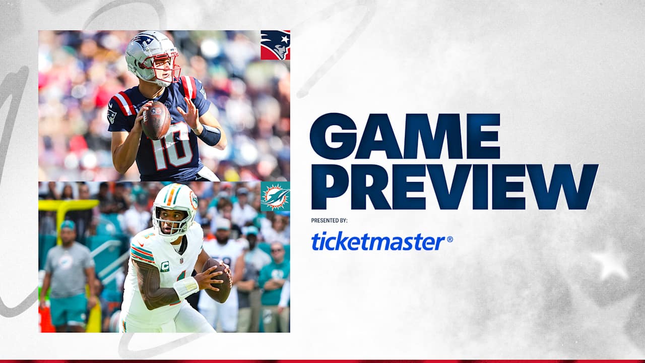 Game Preview: Patriots at Dolphins