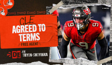 Browns agree to terms with Joe Tryon-Shoyinka