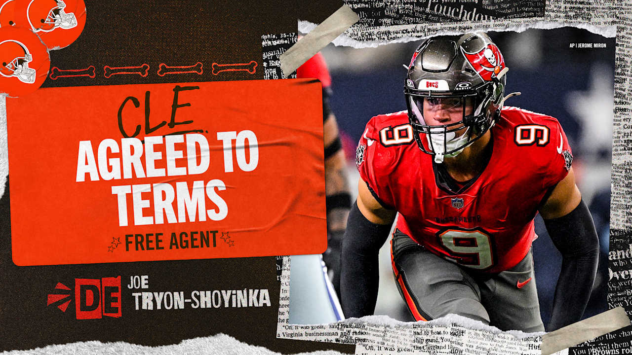 Browns agree to terms with Joe Tryon-Shoyinka