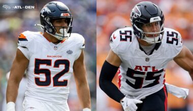 OLB Jonah Elliss embraces opportunity to face his brother Kaden in Week 11 matchup with Falcons