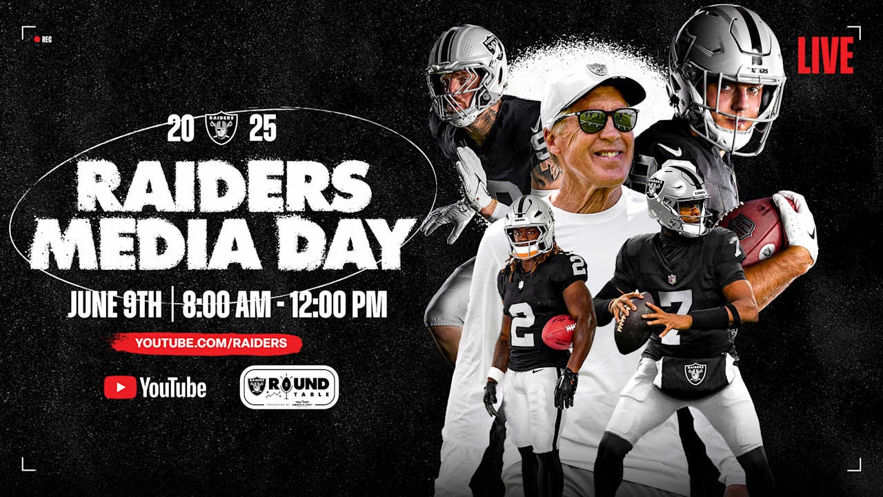 How to watch Raiders 2025 Media Day Live