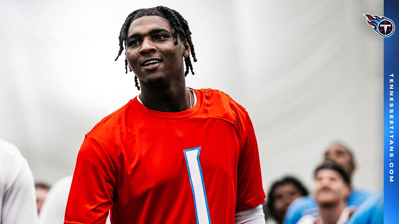 Titans QB Cam Ward Making Strides, and Enjoying the Process