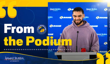 Rams head coach Sean McVay, wide receiver Puka Nacua discuss 'Mauicamp' experience, giving back to community that 'went through similar things'