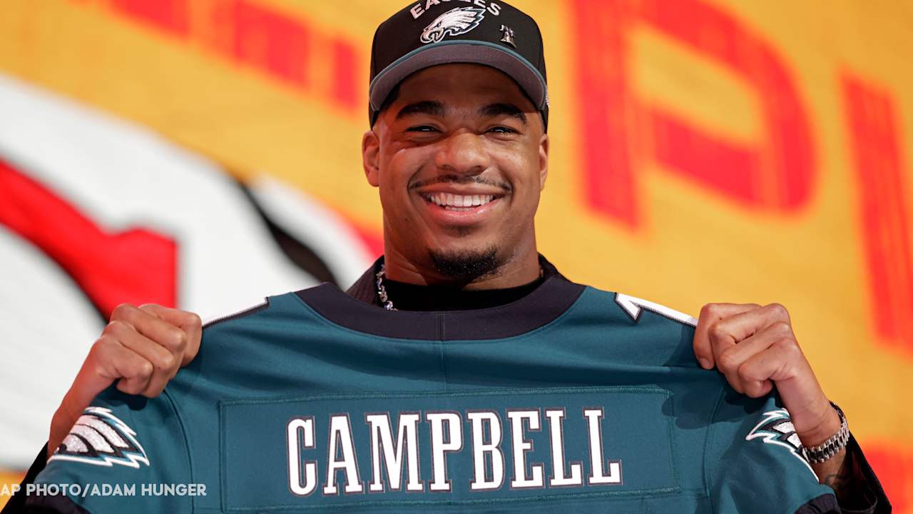 Jihaad Campbell pick a 'no-brainer' for the Eagles