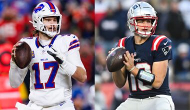 Bills QB Josh Allen has quickly become fan of Patriots' Drake Maye: 'He exemplifies football'