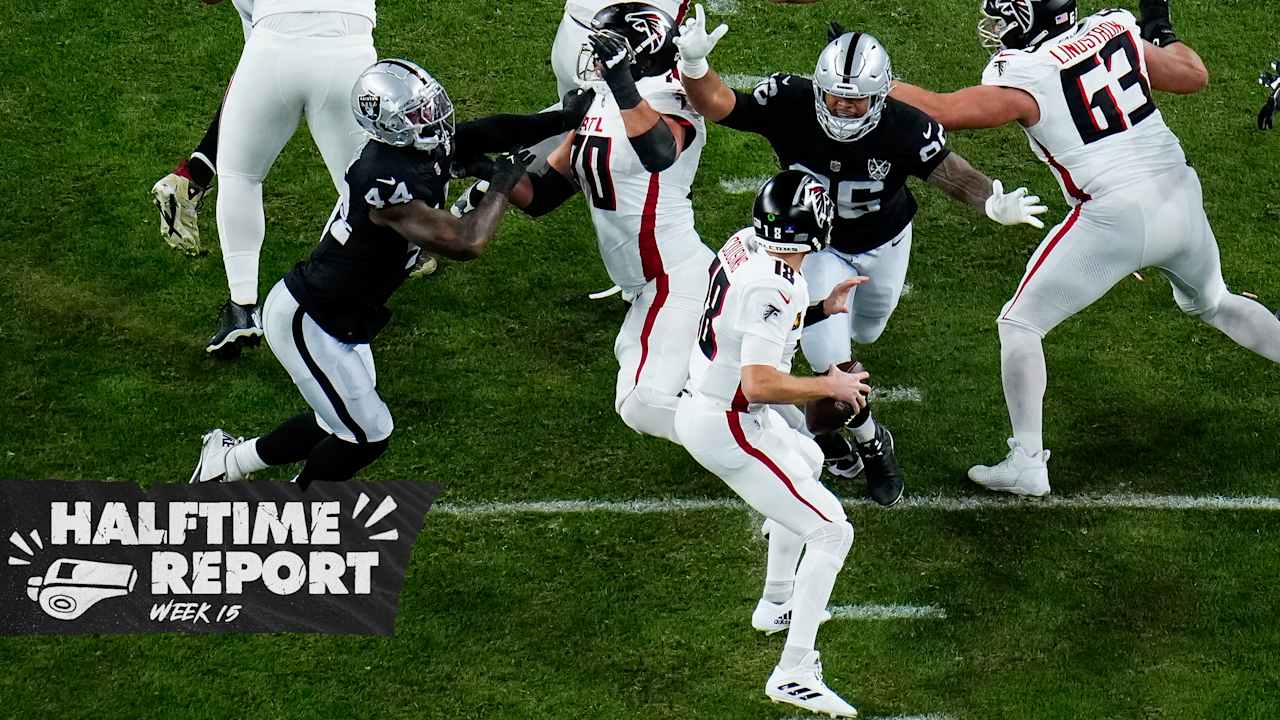 Desmond Ridder gets the start, Raiders trail Falcons on Monday Night Football