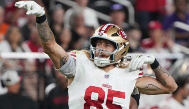 Niners TE George Kittle plans to play in NFL until 'I don't have fun anymore'
