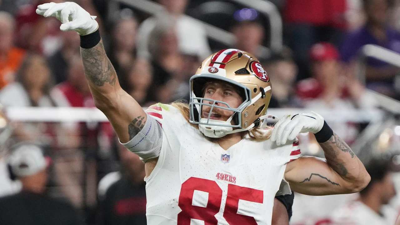 Niners TE George Kittle plans to play in NFL until 'I don't have fun anymore'