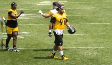 Cameron Heyward training camp