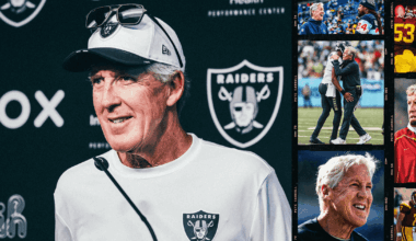 How Raiders coach Pete Carroll, the NFL’s Benjamin Button, is aging so gracefully