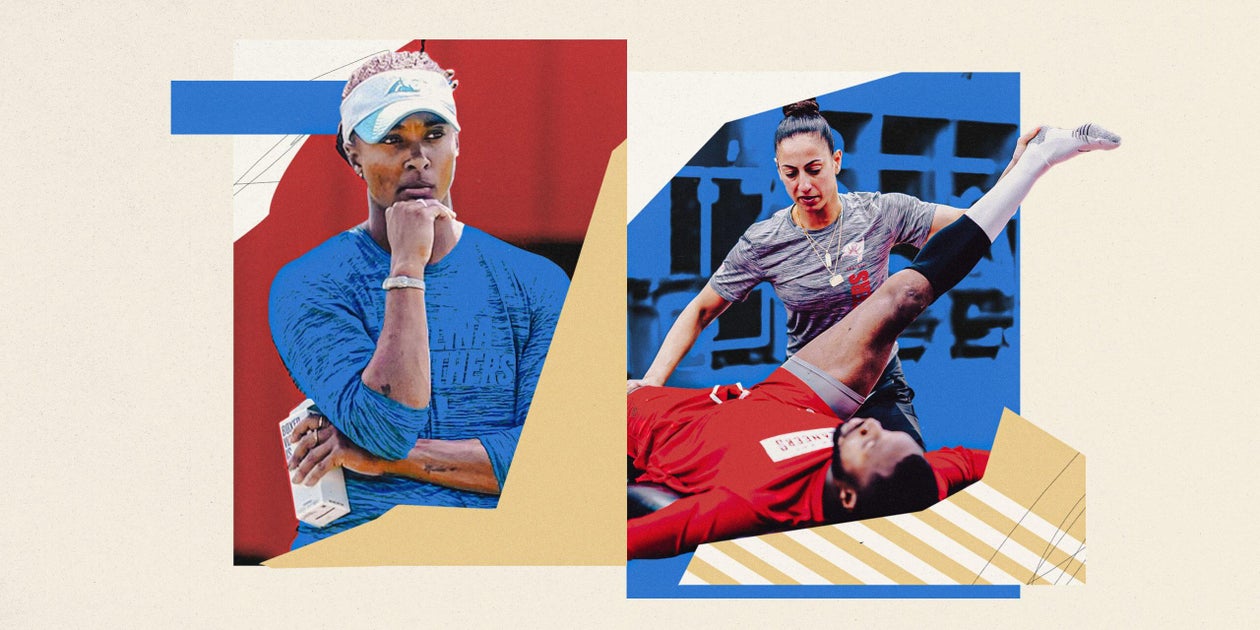 The NFL’s female coaching surge is here. Just look to the weight room