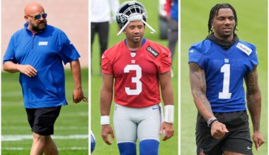 10 storylines to watch as Giants kick off 2025 training camp