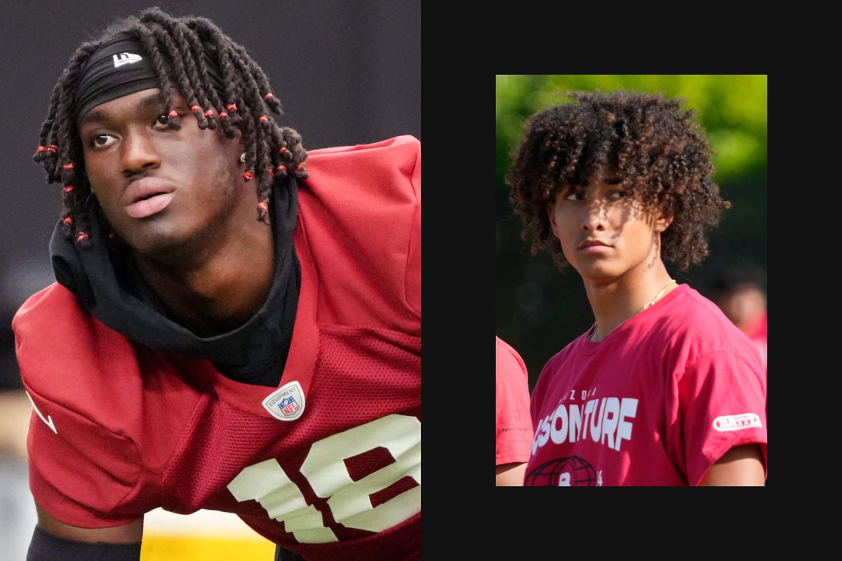 The night Larry Fitzgerald’s son met Arizona Cardinals rookie Marvin Harrison Jr.