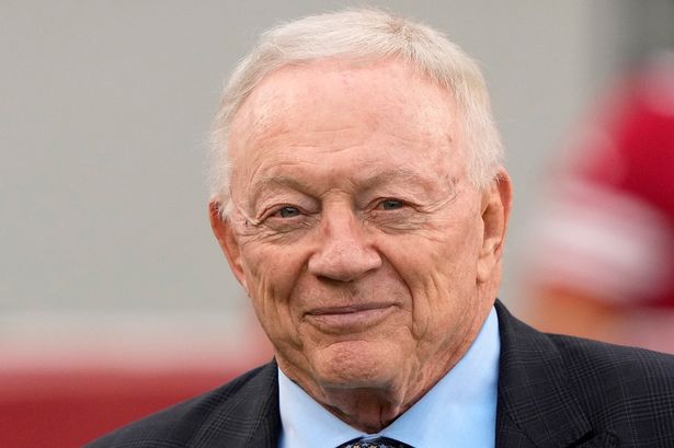 Jerry Jones before an NFL game