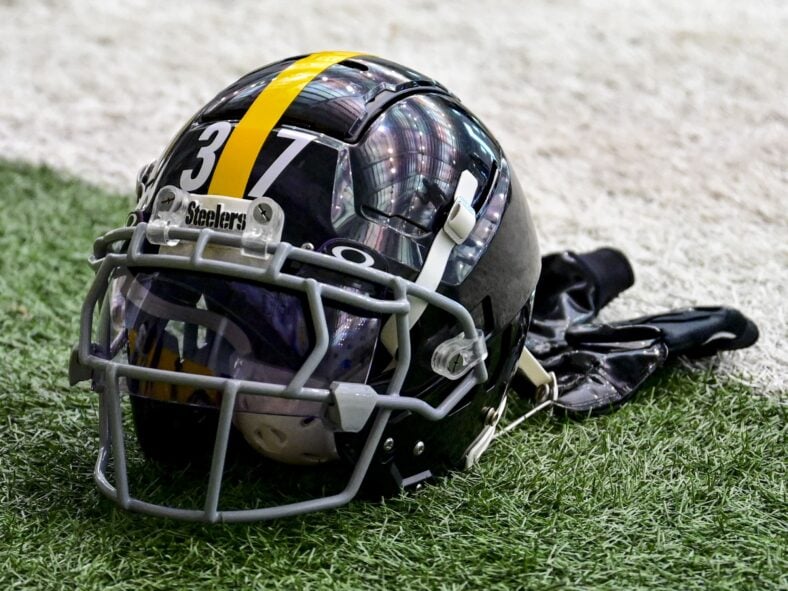Pittsburgh Steelers Throwback Gray Facemask