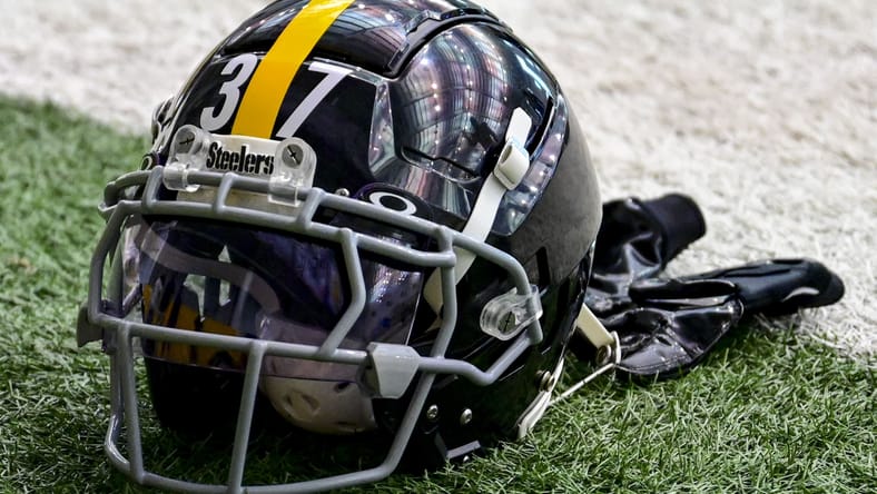 Pittsburgh Steelers Throwback Gray Facemask