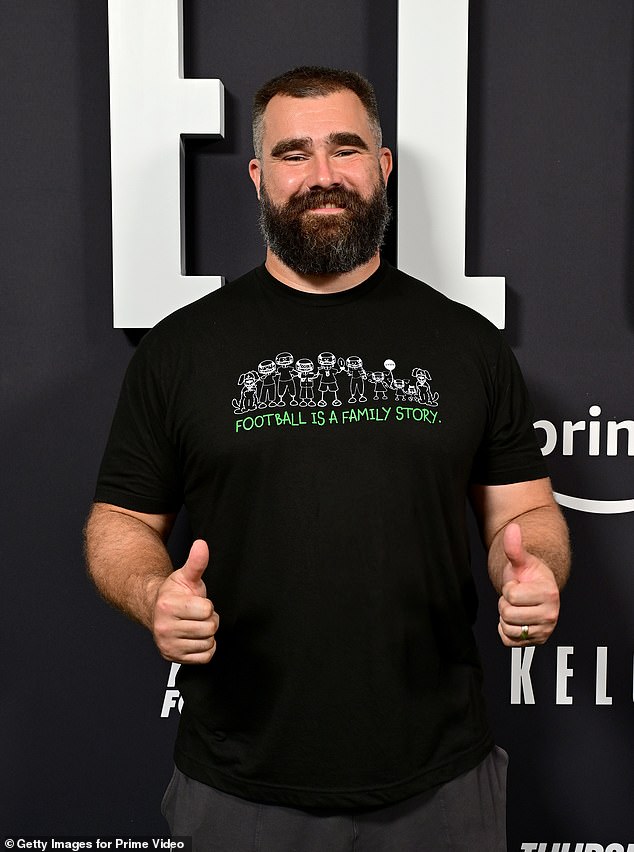 Philadelphia Eagles legend Jason Kelce has been slammed for his 'tone deaf' July 4th post
