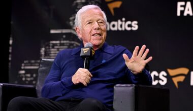 New England Patriots owner Robert Kraft celebrated July 4th with a star-studded party