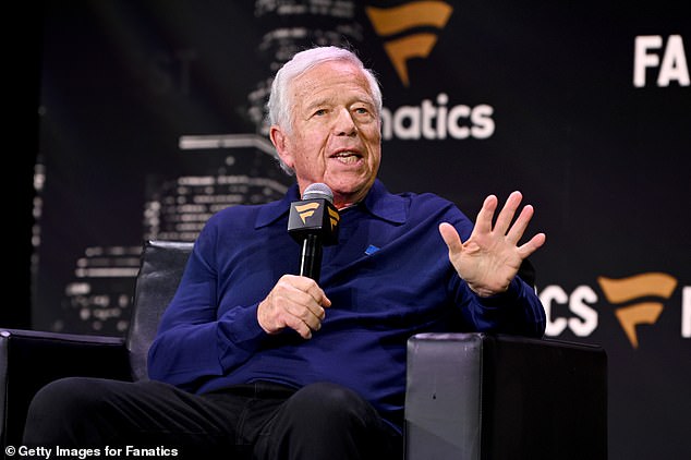 New England Patriots owner Robert Kraft celebrated July 4th with a star-studded party