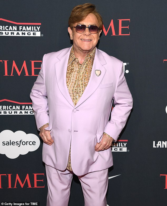 A surprise performance by legendary singer Elton John happened at the glitzy party