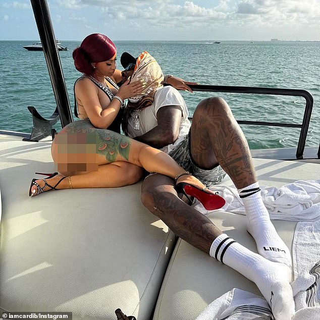 Cardi B's, 32, fans are convinced her new romance with NFL star Stefon Diggs, 31, is already over, after they both deleted photos of each other from their Instagram accounts