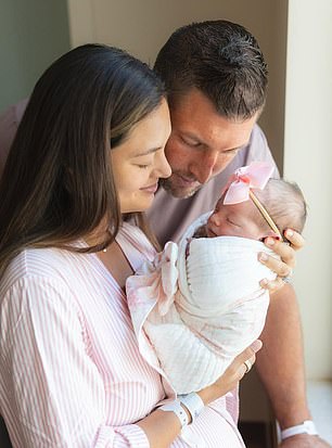 The couple shared a series of photos as they announced the news on Monday afternoon