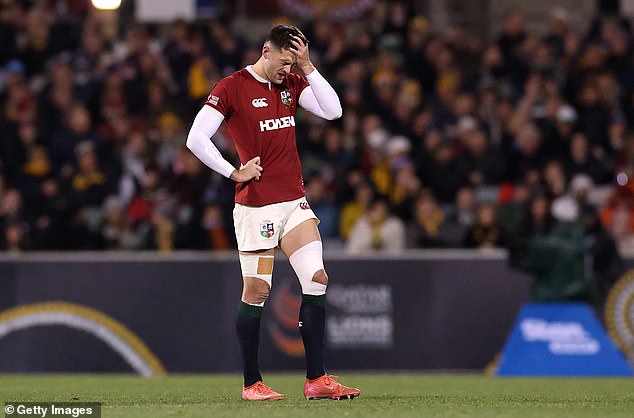 Blair Kinghorn came off with a knee injury and is now a huge doubt for next week's first Test