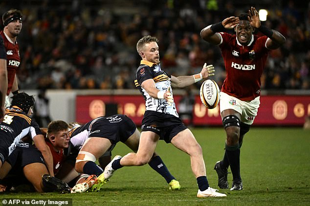 It wasn't Maro Itoje's finest night, looking shaky at times and being guilty of a handling error