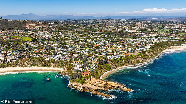 Allen's current home has an open-floor plan that has a huge family room with high ceilings