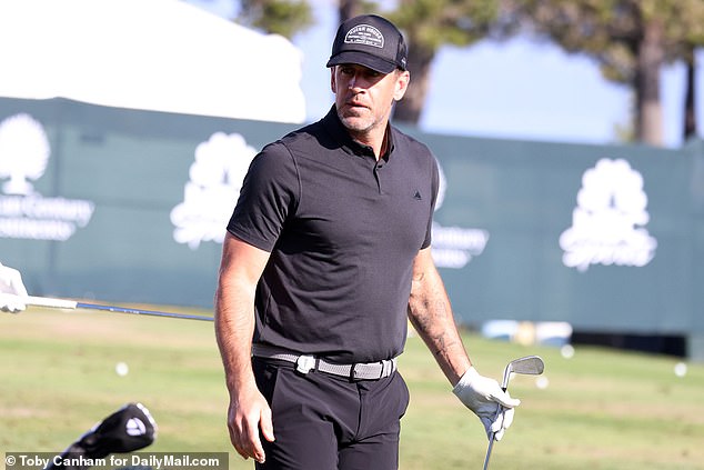 Aaron Rodgers enjoyed a brilliant first day and is sitting in the top 10 heading into the weekend