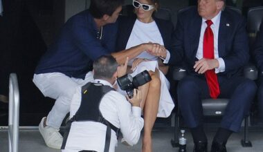 Tom Brady was spotted watching the Club World Cup with President Donald Trump