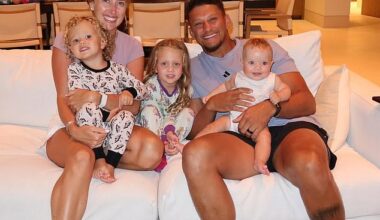 Patrick and Brittany Mahomes shared stunning pictures from their family vacation to Mexico