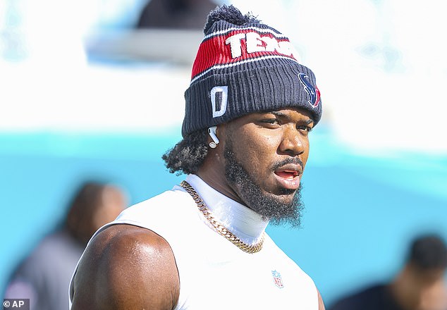 Houston Texans star Azeez Al-Shaair has once again courted controversy this week