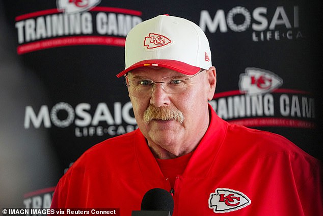 Kansas City Chiefs head coach Andy Reid may be continuing his magic touch at the helm
