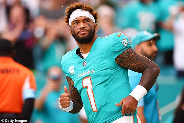 The president struggled to pronounce the last name of Miami quarterback Tua Tagovailoa