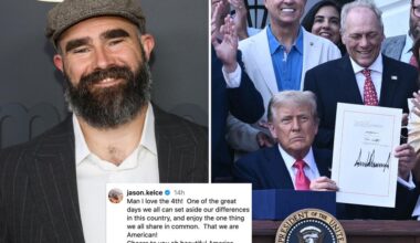 Jason Kelce ripped for 'out of touch' Fourth of July post