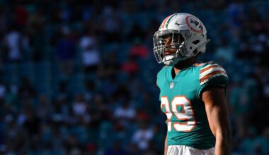 Miami Dolphins fan grades in Minkah Fitzpatrick, Darren Waller trades; AFC East prediction