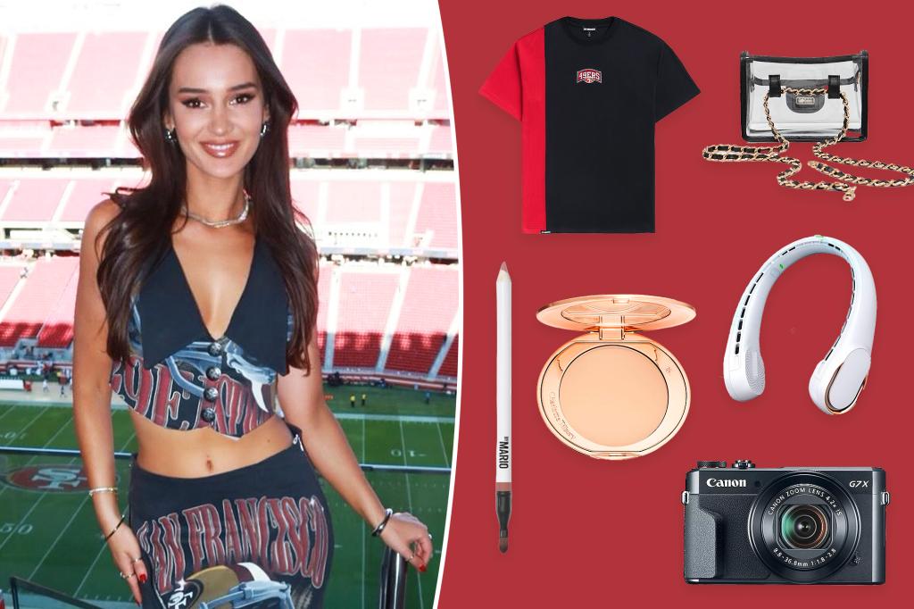 Kristin Juszczyk brings these essentials to every 49ers game
